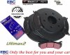 Przednie klocki Ultimax2 + tarcze hamulcowe EBC seria PREMIUM Chevrolet Tahoe 2000-2006